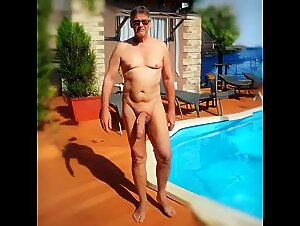 Ric flashing cock walk